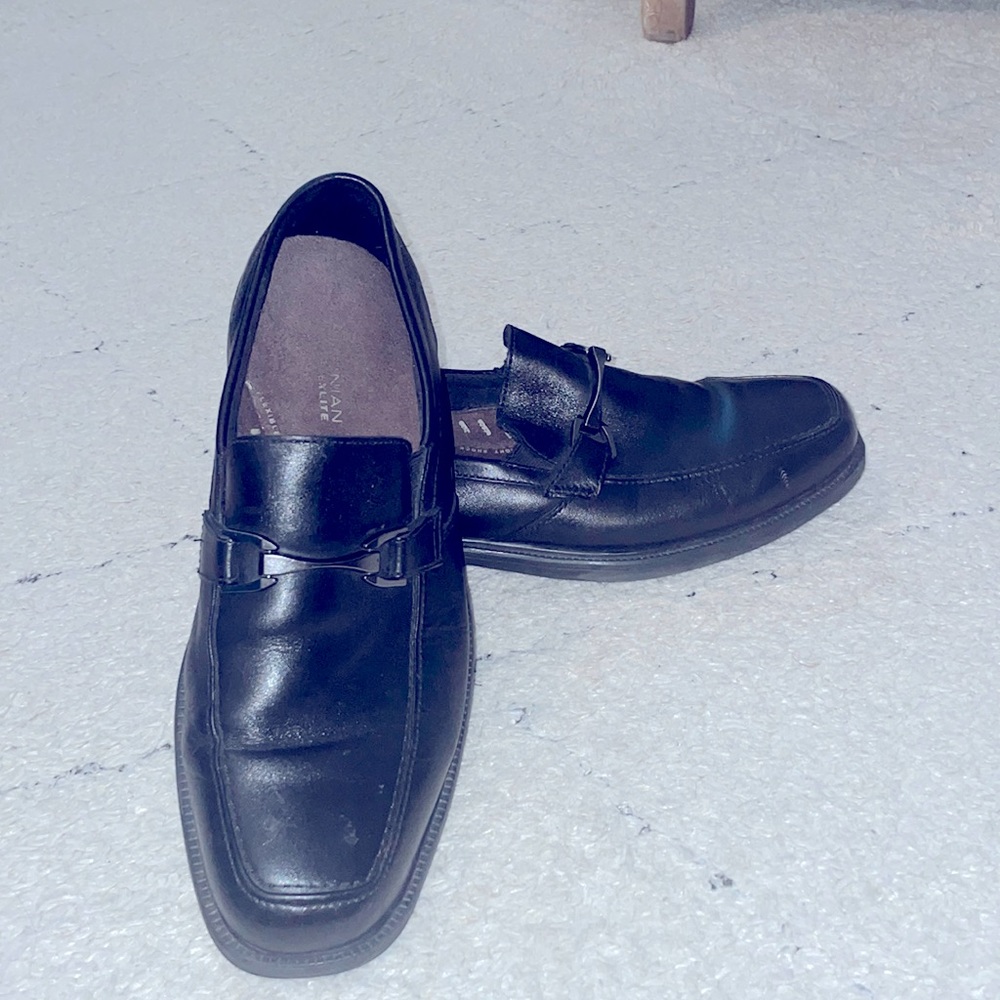 Men’s Bostonian Black Dress Shoes 10.5